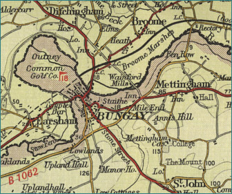 Bungay Map